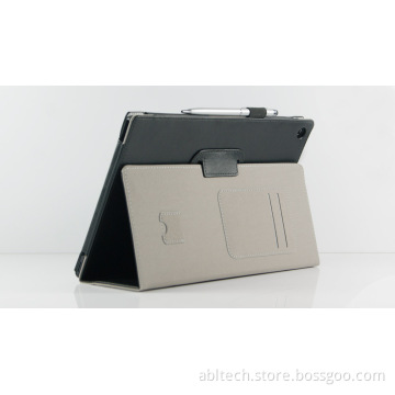 Flip Leather Case for Sony 10.1 Tab /for Sony Tablet Z Case with Hand Handle